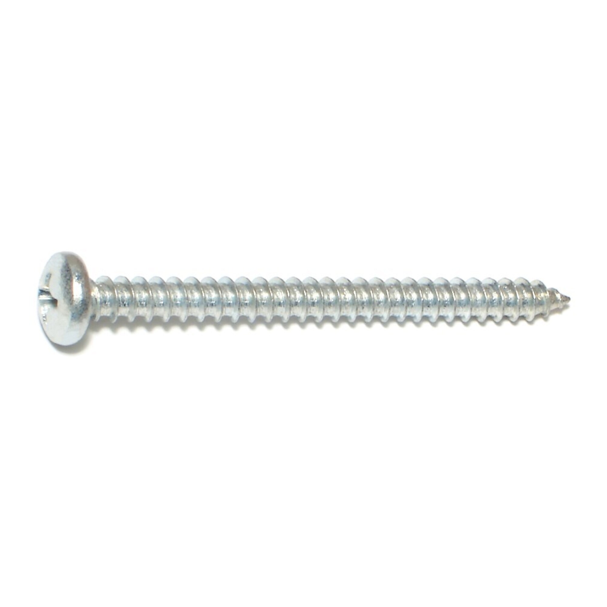 Midwest Fastener Phillips Pan Head Sheet Metal Screws - 1/4in. x 3in., Zinc Plated, 100 Pcs, Model# 03279